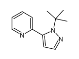 2-(1-TERT-BUTYL-1H-PYRAZOL-5-YL)PYRIDINE结构式