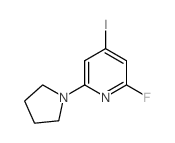 2-Fluoro-4-iodo-6-(pyrrolidin-1-yl)pyridine图片