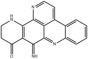 10H-Quino[4,3,2-de][1,10]phenanthrolin-10-one, 9,11,12,13-tetrahydro-9-imino- Structure