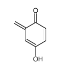 4-hydroxy-6-methylene-2,4-cyclohexadien-1-one结构式