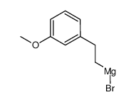 3-METHOXYPHENETHYLMAGNESIUM BROMIDE结构式