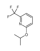 2-异丙氧基-6-(三氟甲基)吡啶结构式