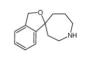 3'H-SPIRO[AZEPANE-4,1'-ISOBENZOFURAN] Structure