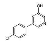 5-(4-chlorophenyl)pyridin-3-ol结构式