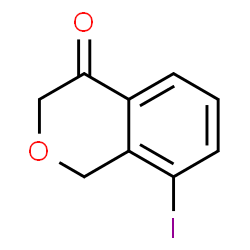 8-IODO-4-ISOCHROMANONE structure