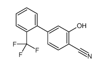 2-hydroxy-4-[2-(trifluoromethyl)phenyl]benzonitrile结构式
