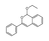 1-ethoxy-3-phenyl-1H-isochromene结构式