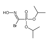 1-di(propan-2-yloxy)phosphoryl-N-hydroxymethanimidoyl bromide结构式