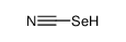 selenocyanic acid Structure