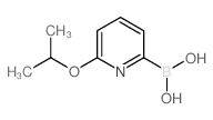 (6-ISOPROPOXYPYRIDIN-2-YL)BORONIC ACID结构式