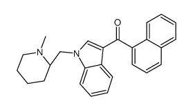 (R)-(1-((1-Methylpiperidin-2-yl)Methyl)-1H-indol-3-yl)(naphthalen-1-yl)Methanone picture