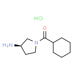 (R)-1-Cyclohexanecarbonylpyrrolidin-3-amine hydrochloride picture
