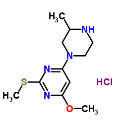 4-Methoxy-6-(3-Methyl-piperazin-1-yl)-2-Methylsulfanyl-pyrimidine hydrochloride picture