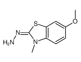 6-Methoxy-3-methyl-2(3H)-benzothiazolone hydrazone picture