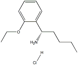 (1S)-1-(2-ETHOXYPHENYL)PENTYLAMINE HYDROCHLORIDE Structure
