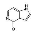 1,3a-二氢-4H-吡咯并[3,2-c]吡啶-4-酮结构式