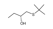 (R)-1-(tert-butylthio)butan-2-ol结构式