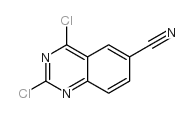 2,4-二氯喹唑啉-6-甲腈结构式