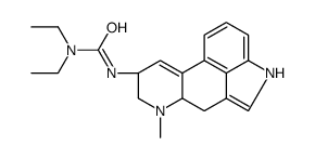 1,1-Diethyl-3-[(5α,8β)-6-methyl-9,10-didehydroergolin-8-yl]ure结构式