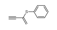 2-Phenylmercapto-but-1-en-3-in结构式