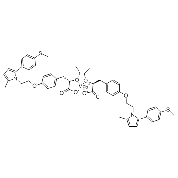 Saroglitazar Magnesium Structure