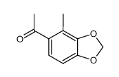 1-(4-methyl-benzo[1,3]dioxol-5-yl)-ethanone Structure