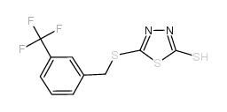 5-[3-(TRIFLUOROMETHYL)BENZYLTHIO]-1,3,4-THIADIA-ZOLE-2-THIOL picture