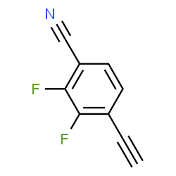 Benzonitrile, 4-ethynyl-2,3-difluoro- (9CI) picture