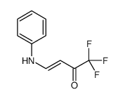 4-anilino-1,1,1-trifluorobut-3-en-2-one Structure