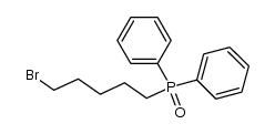 1-bromo-5-(diphenylphosphinoyl)pentane Structure