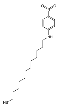 12-(4-nitroanilino)dodecane-1-thiol Structure