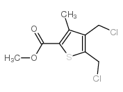 4,5-BIS(CHLOROMETHYL)-3-METHYLTHIOPHENE-2-CARBOXYLIC ACID METHYL ESTER picture