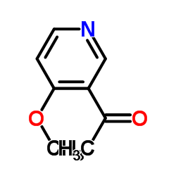 1-(4-Methoxy-3-pyridinyl)ethanone structure