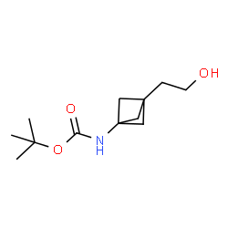 tert-butyl N-[3-(2-hydroxyethyl)bicyclo[1.1.1]pentan-1-yl]carbamate picture