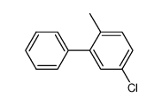 4-Chloro-1-methyl-2-phenylbenzene结构式