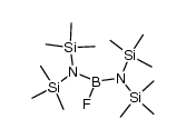 bis[bis(trimethylsilyl)amino]fluoroborane Structure
