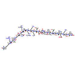 Biotinyl-pTH (44-68) (human) trifluoroacetate salt structure