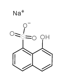 1-萘酚-8-磺酸钠结构式