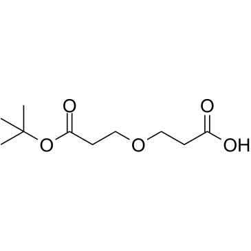 Acid-PEG1-C2-Boc结构式