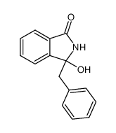 2,3-dihydro-3-hydroxy-3-(phenylmethyl)-1H-isoindol-1-one Structure