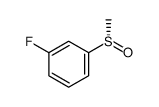 Benzene, 1-fluoro-3-[(S)-methylsulfinyl]- (9CI) Structure