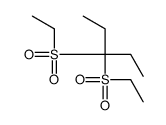 3,3-bis(ethylsulfonyl)pentane Structure