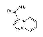 3-Indolizinecarboxamide(8CI) structure
