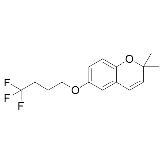 2,2-Dimethyl-6-( 4,4,4-Trifluorobu Toxy)-2H-Chrom Ene Structure