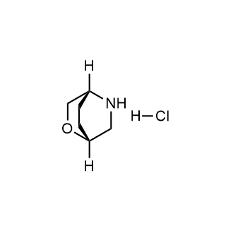 (1R,4R)-2-oxa-5-azabicyclo[2.2.2]Octane hydrochloride Structure