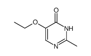 5-Ethoxy-2-methylpyrimidin-4(1H)-one结构式
