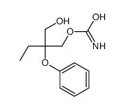 [2-(hydroxymethyl)-2-phenoxybutyl] carbamate结构式