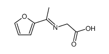 Glycine, N-[1-(2-furanyl)ethylidene]- (9CI)结构式