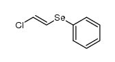(E)-1-phenylselenyl-2-chloroethylene Structure