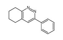 3-Phenyl-5,6,7,8-tetrahydrocinnoline结构式